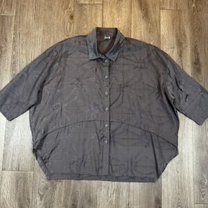 Dress to Kill LagenLook One Size Art to Wear Button Up Top